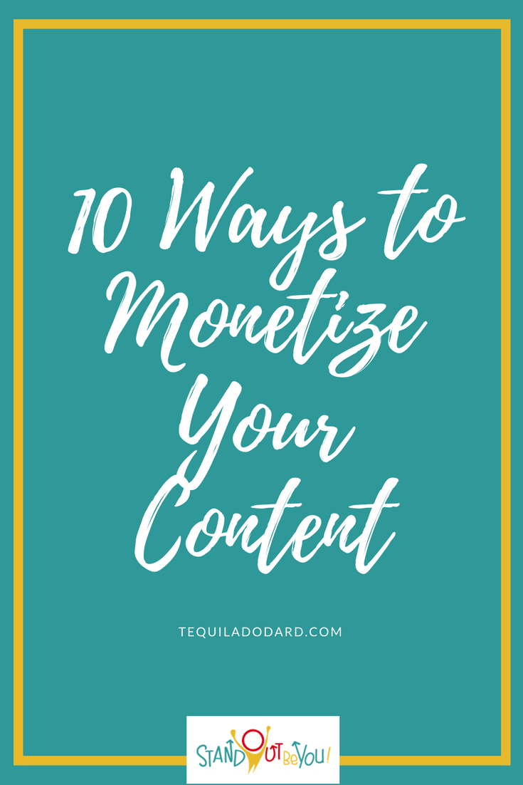 10 Ways to Monetize Your Content Online