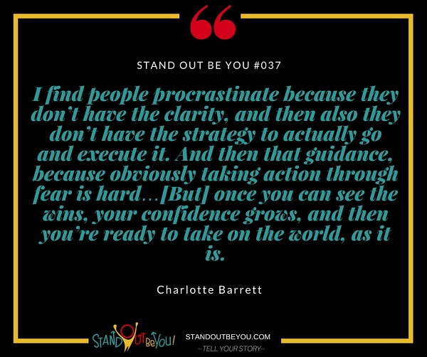 How to Get Unstuck and Run Your Business with Charlotte Barrett | EP 037